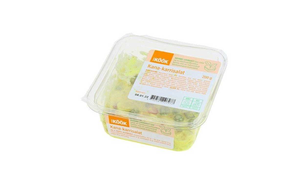 Selveri Köök, Kana-karrisalat, 200 g