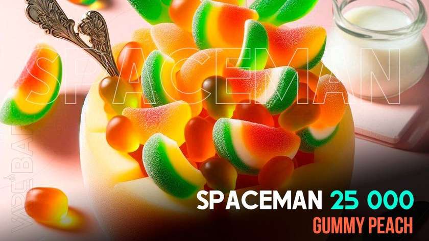 SPACEMAN Gummy Peach 25000
