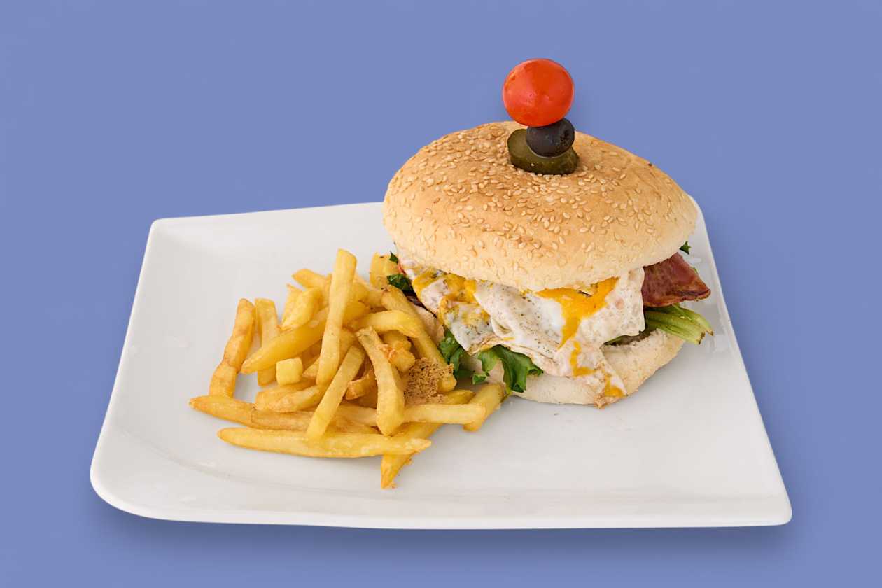 Burger with Everything