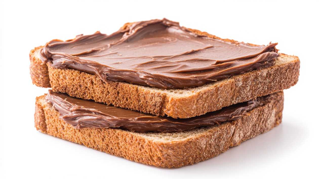 Rustic Toast with Nutella