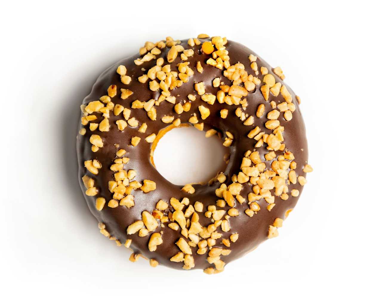 Mini Donut Chocolate With Wallnuts