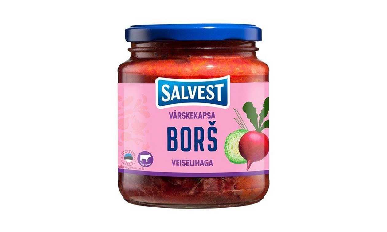 Salvest, Värskekapsaborsh veiselihaga, 530 g