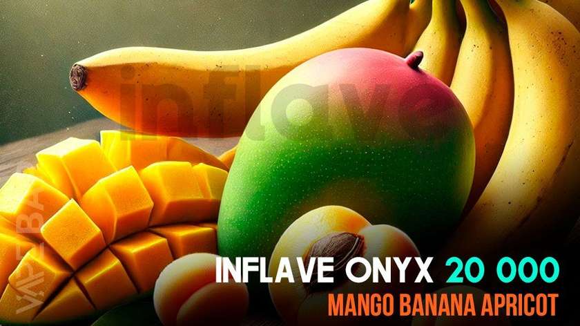 INFLAVE Mango Banana Apricot ONYX 20000