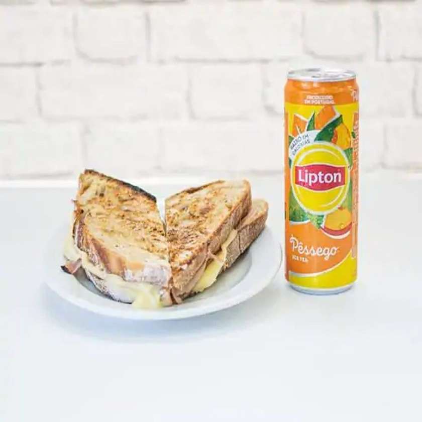 Rustic Mixed Toast and Drink