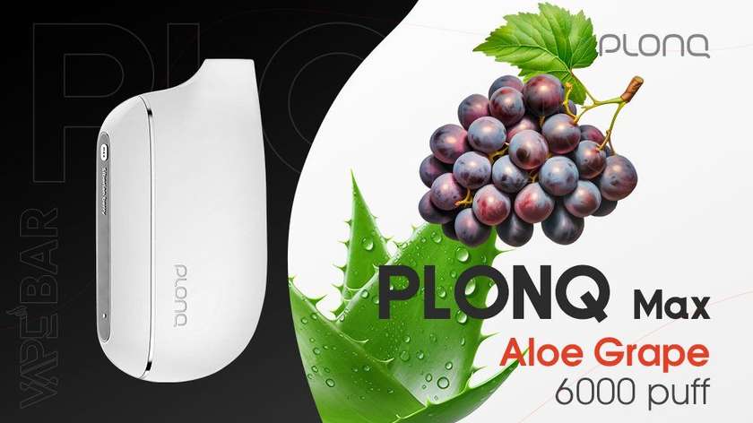 PLONQ Aloe Grape 6000