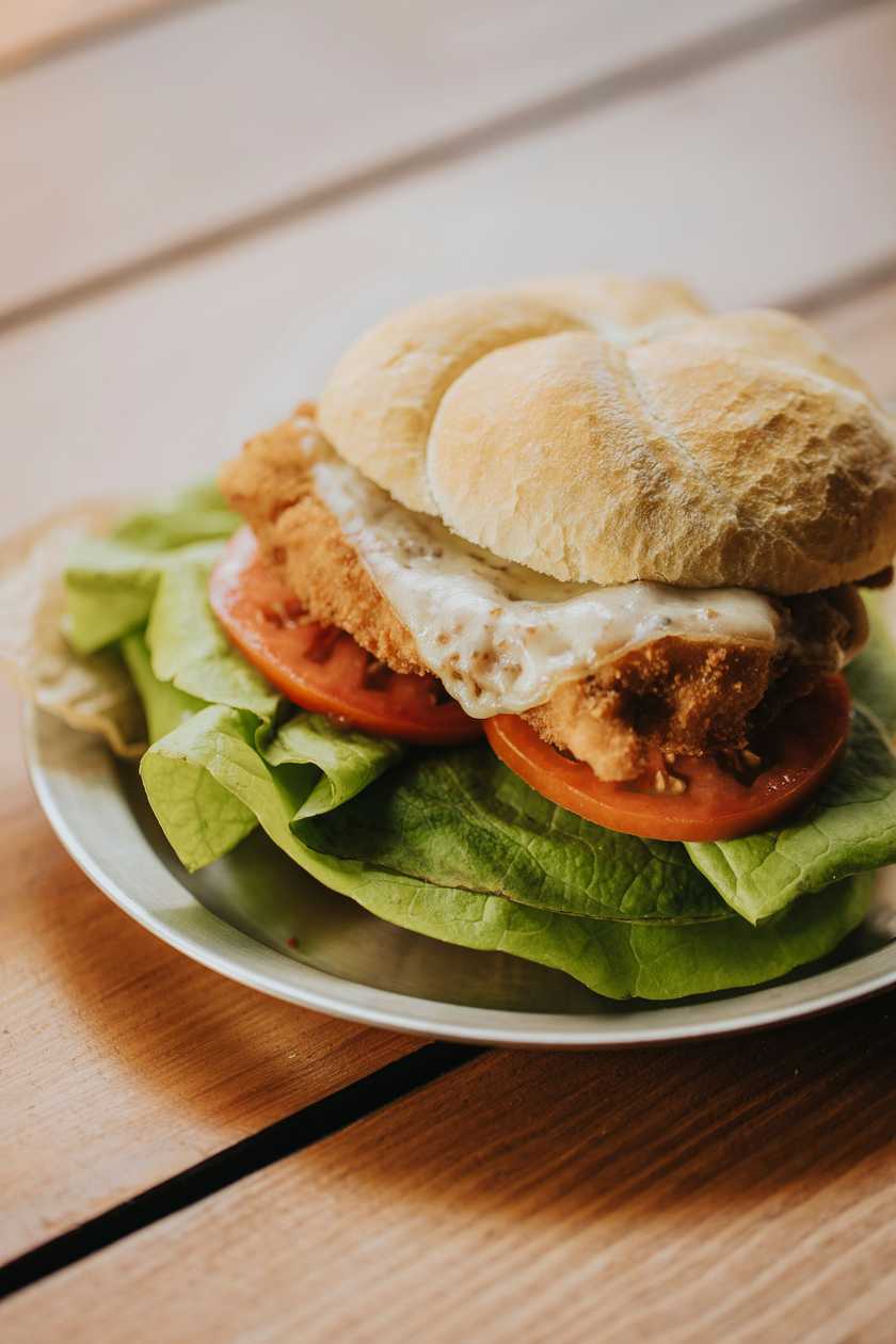 Burger śniadaniowy