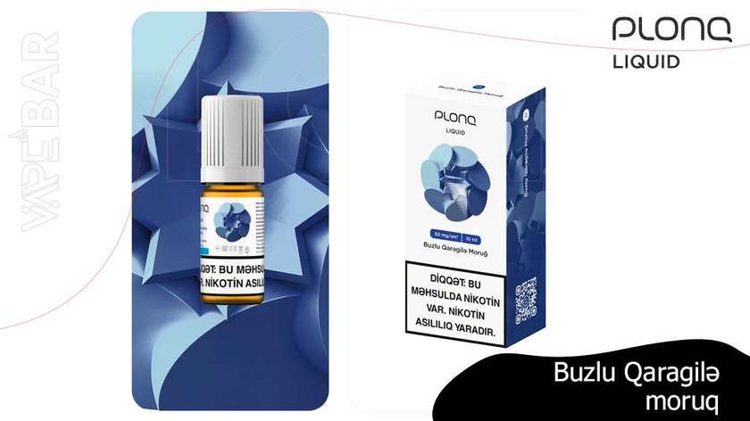 Iced Blueberry Raspberry 10ml PLONQ