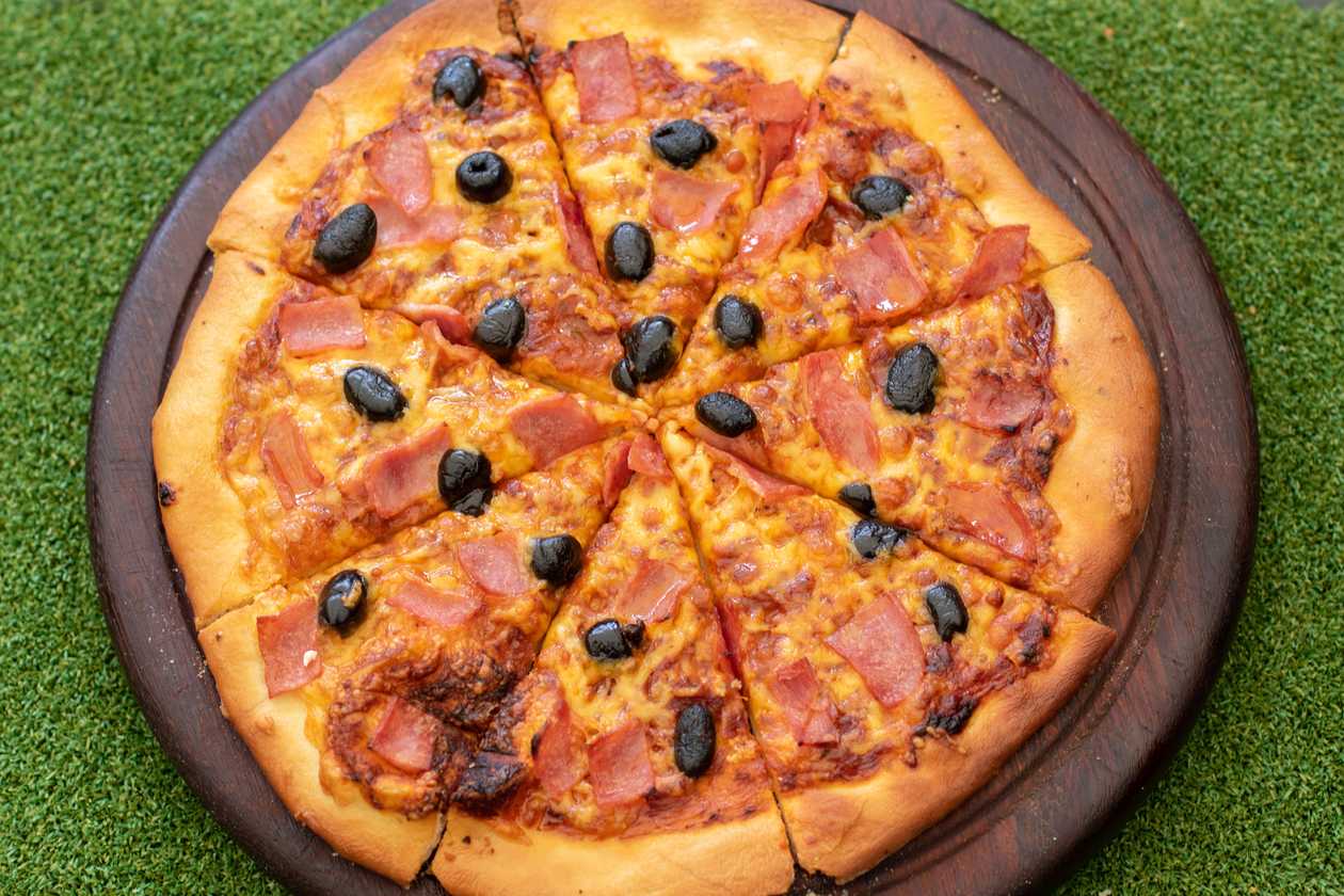 Ham and Mushroom Pizza (12inch)
