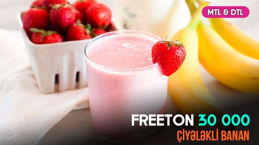 FREETON Strawberry Banana 30000