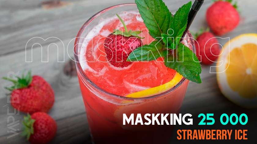 MASKKING Strawberry Ice 25000