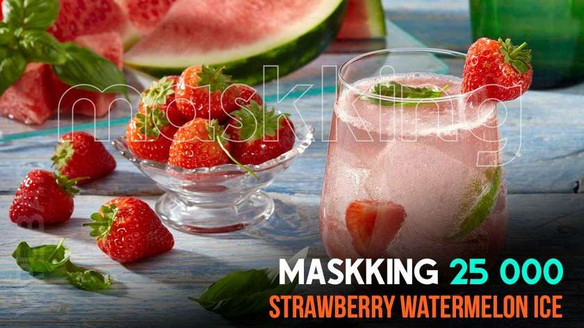 MASKKING Strawberry Watermelon Ice 25000