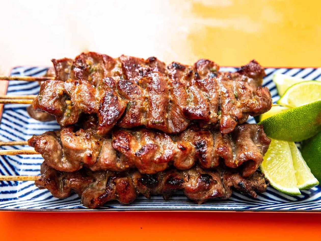 Pork chops khabab