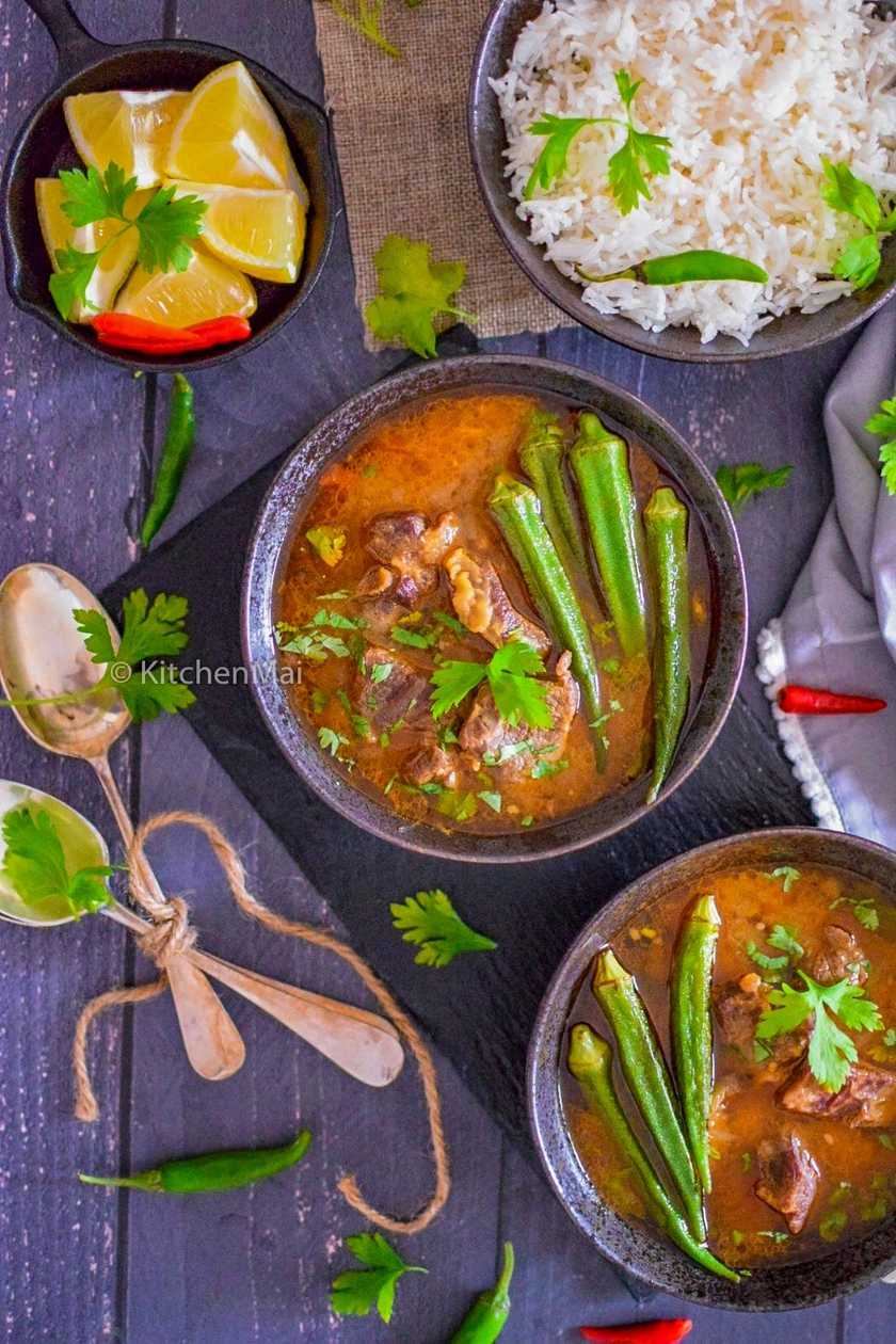 Lamb with Okra