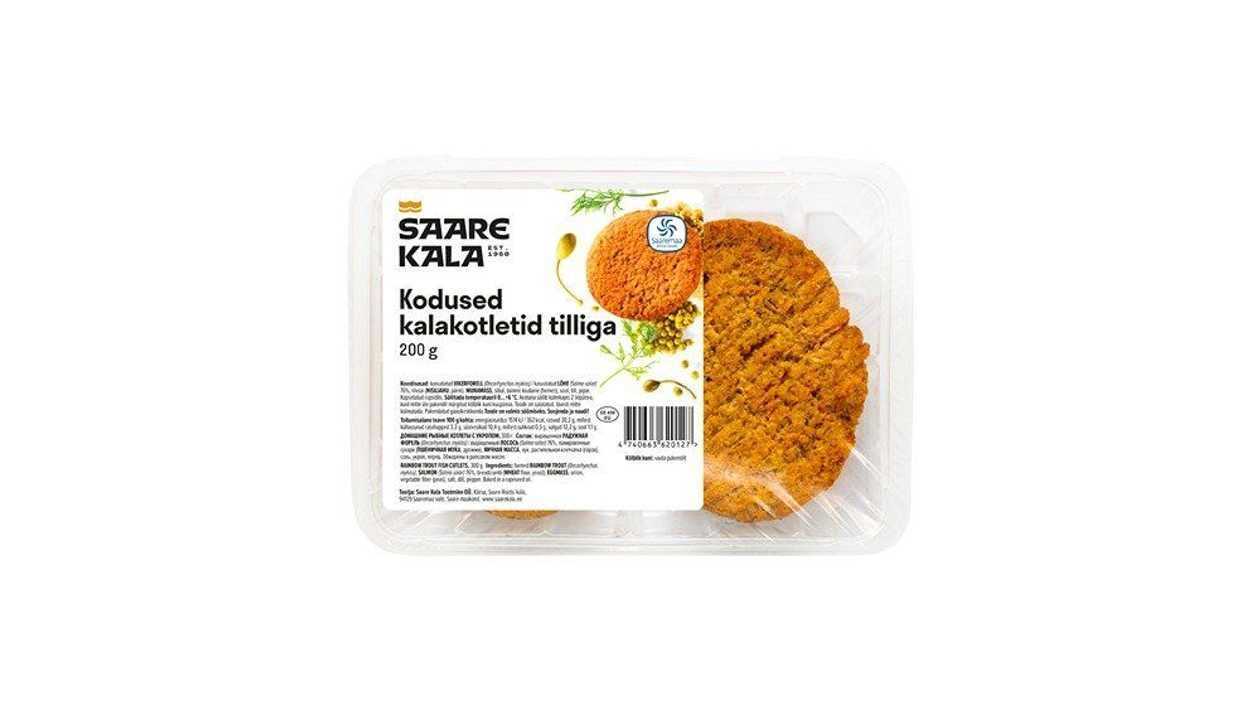 Saare Kala, Kodused kalakotletid tilliga, 200 g