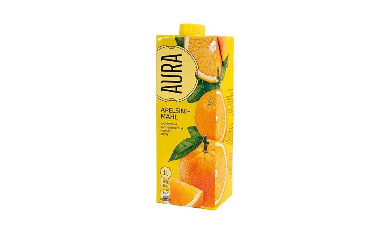 Aura, Apelsinimahl, 1 l