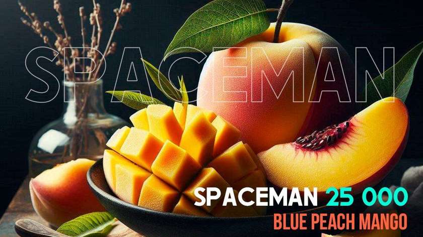 SPACEMAN Blue Peach Mango 25000