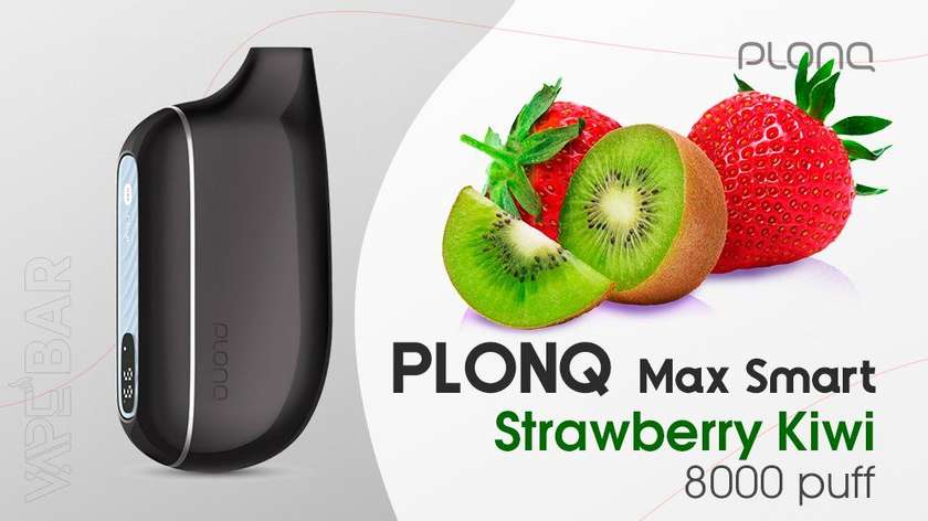 PLONQ Strawberry Kiwi 8000