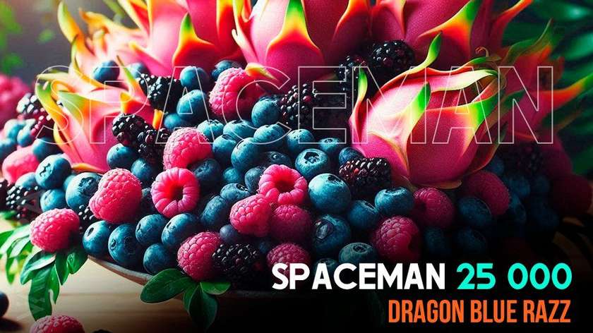 SPACEMAN Dragon Blue Razz 25000