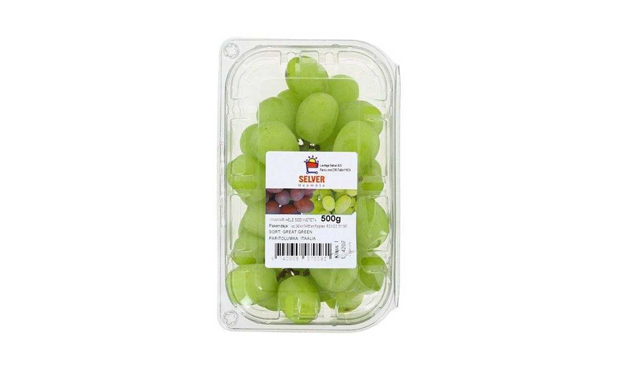 Hele viinamari seemneteta, I klass, 500g