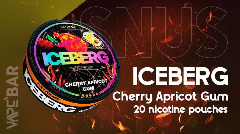 ICEBERG Cherry Apricot Gum