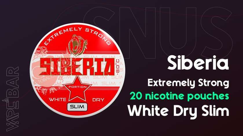 Siberia Extremely Strong White Dry Slim