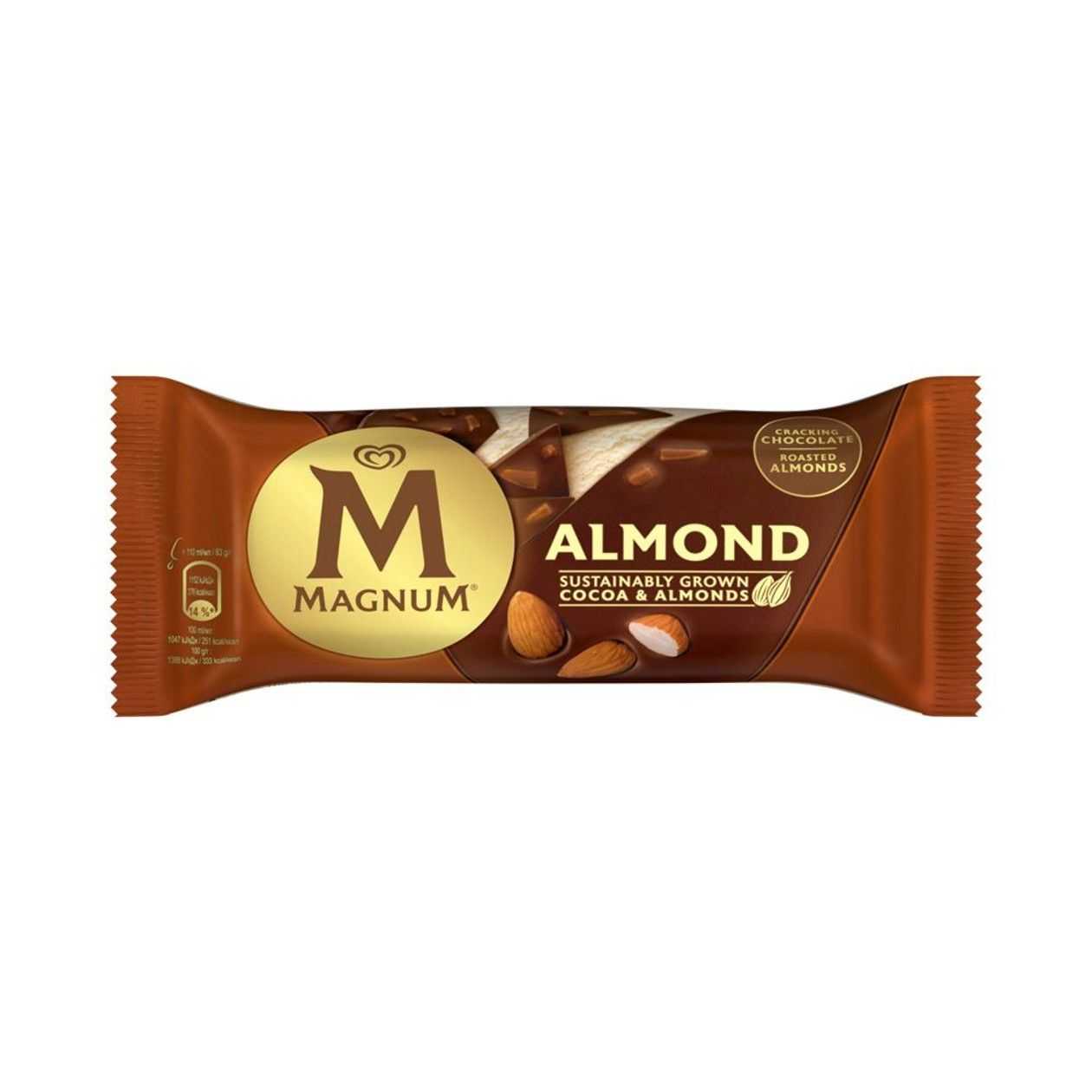 Magnum, Almond jäätis, 110ml