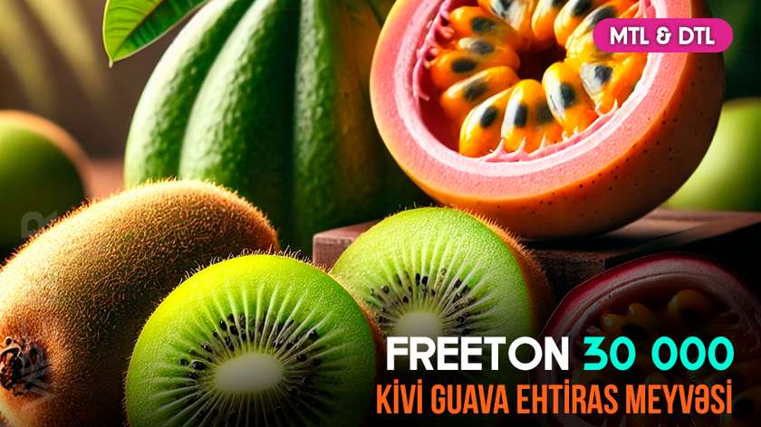 FREETON Kiwi Guava Passion Fruit 30000