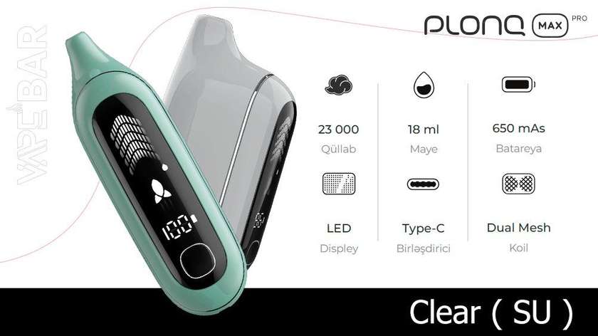 PLONQ Clear 23000 Pro Max