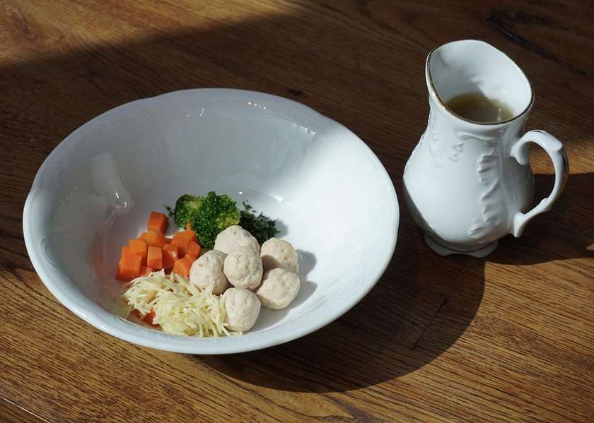Куряче консоме