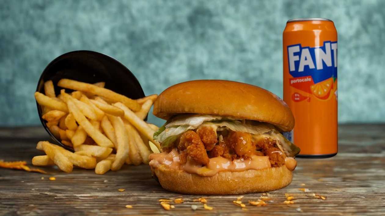 Menu Crispy  Chicken Burger