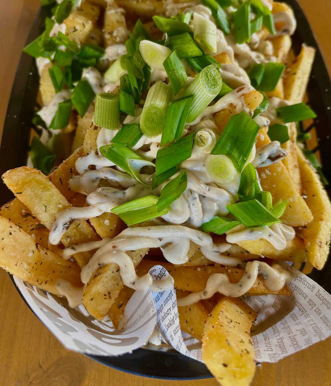 Dirty Frites z Cebulą