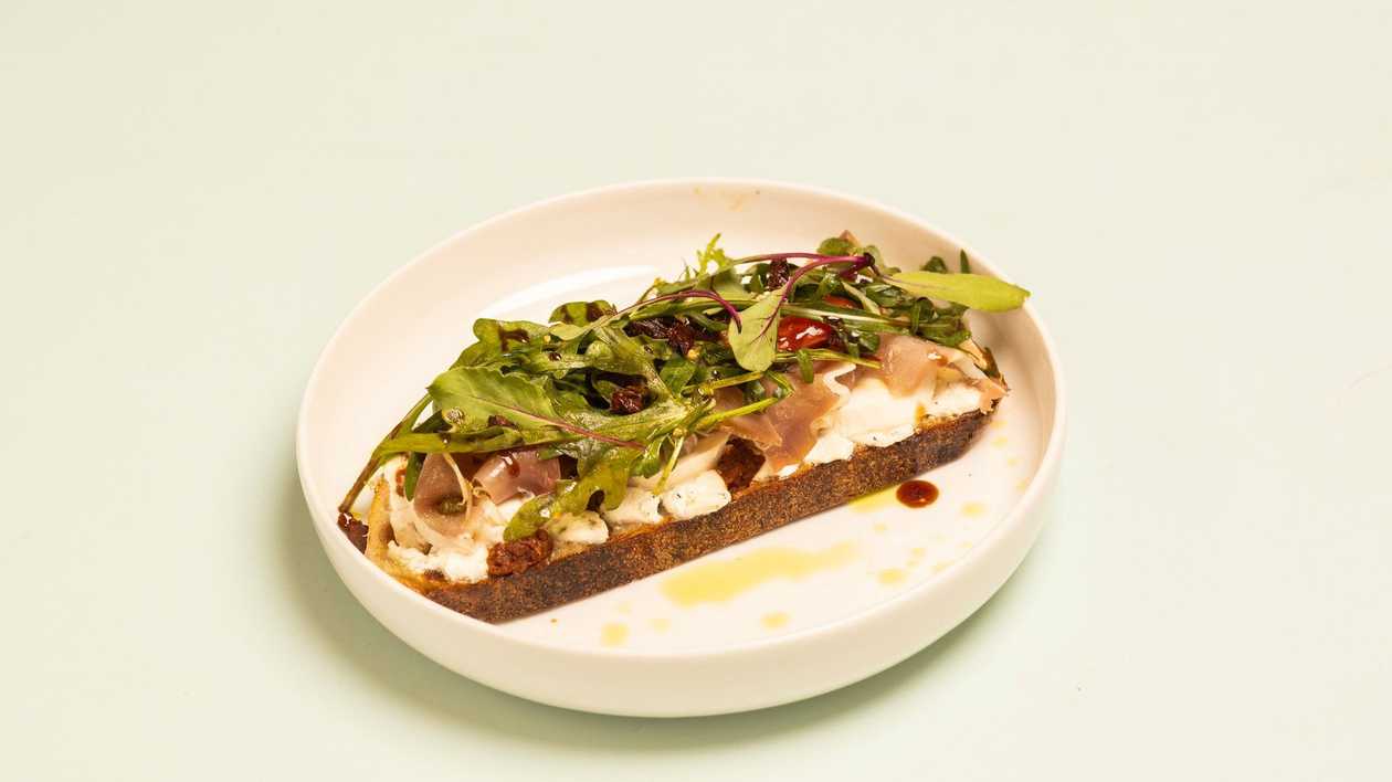 Prosciutto Open Sandwich