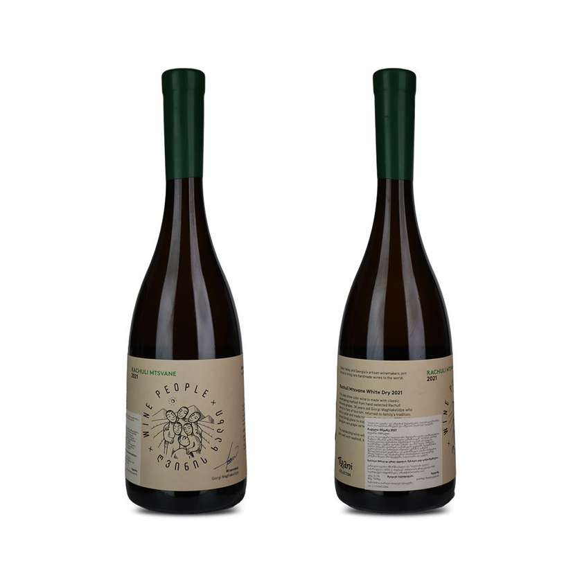 Teliani Valley Wine People Rachuli Mtsvane 2021 Giorgi Maghlakelidzeთელიანი ველი ღვინის ხალხი რაჭული მწვანე 2021 (გიორგი მაღლაკელიძე)