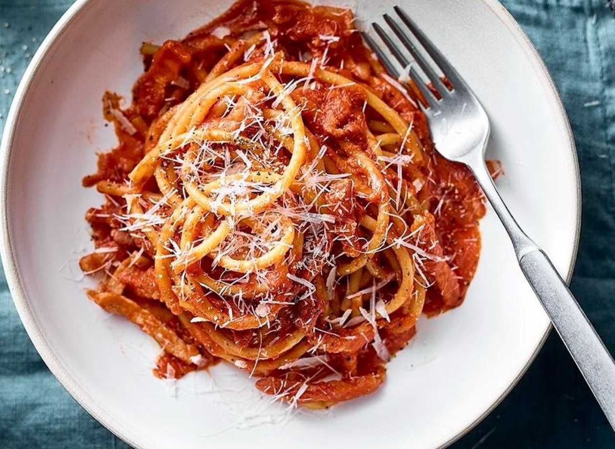 Spaghetti amatriciana