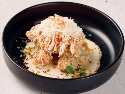 Breaded Shrimp with Snow Crab