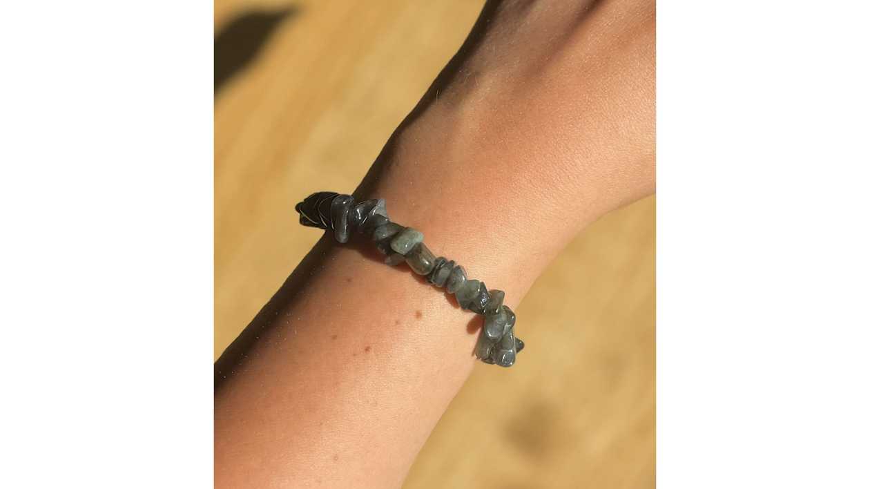 Labradorite Chip Bracelet