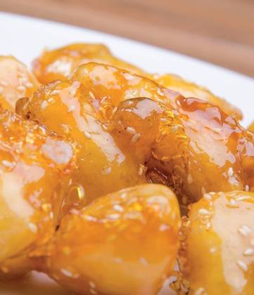 Mix de fructe in caramel