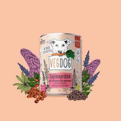 Lupin, Amaranth And Chia Pâté (Vegdog)