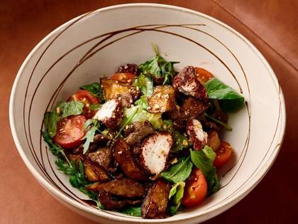 Veal and Eggplant Salad