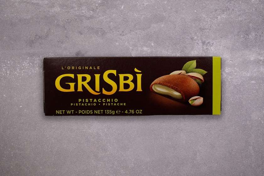 Grisbi sušienky s pistáciovou náplňou