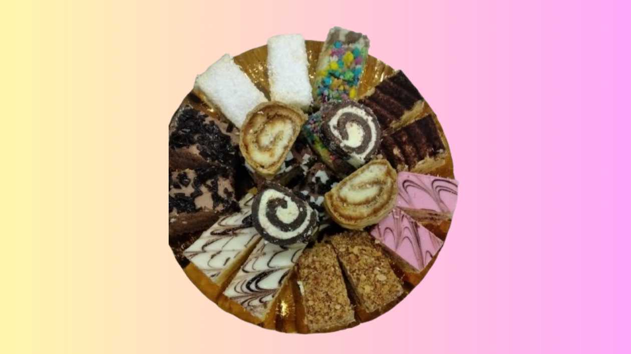 Assorted cake plate 500g