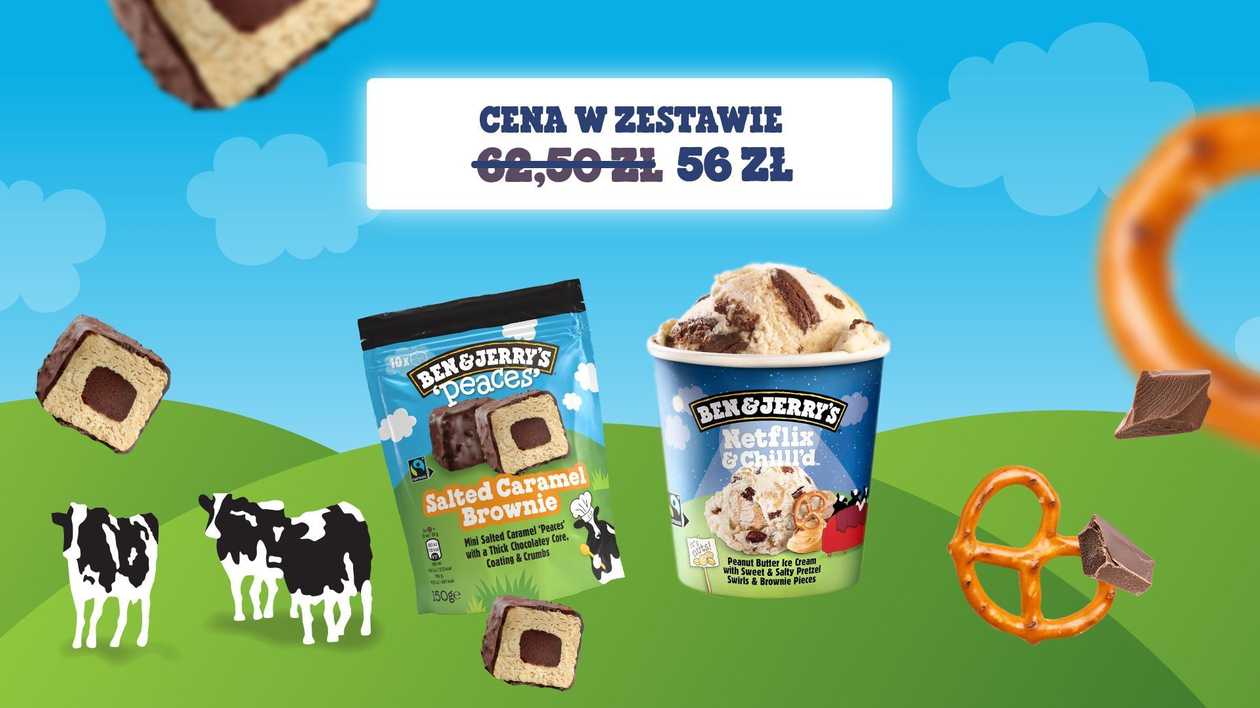 Zestaw BEN&JERRY'S MIX'N'MTACH
