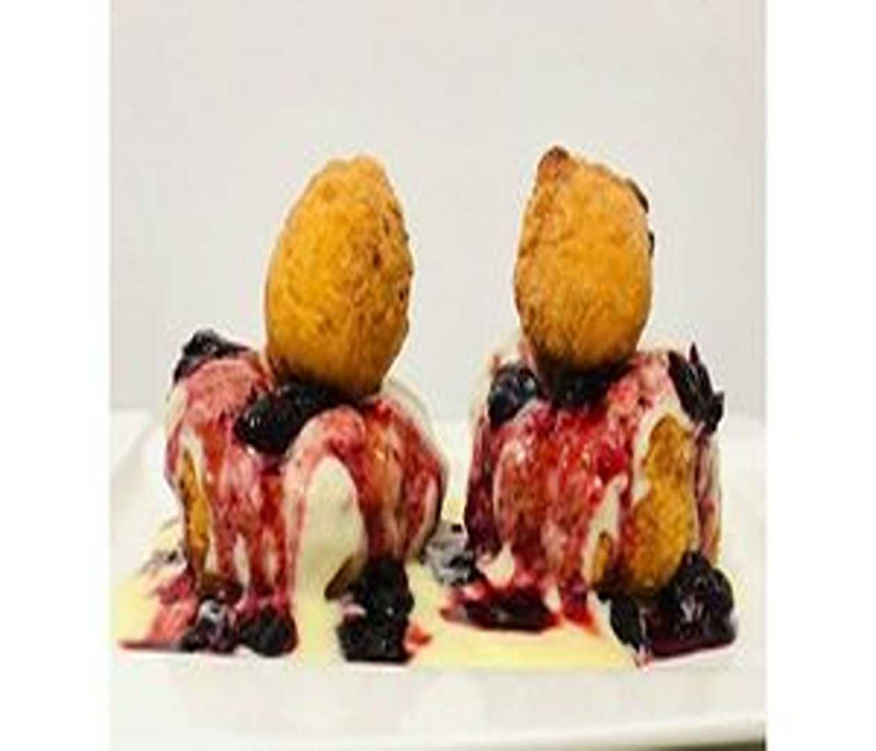 Doughnuts with Vanilla and You're Right My Dear Cherry Jam... (2 Pieces)