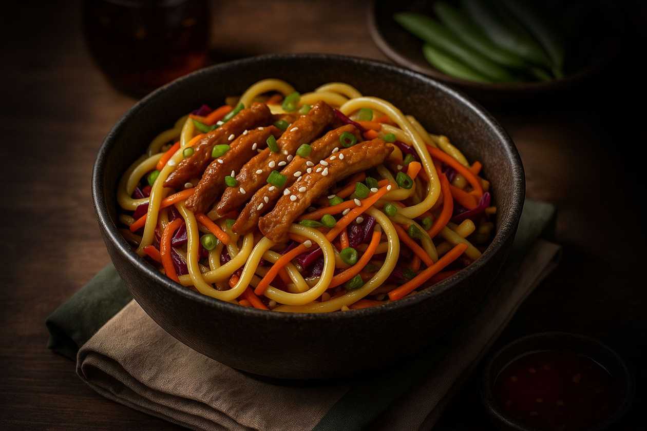 Noodle With Pork Tenderloin