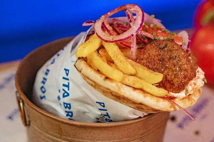 Pita Falafel.