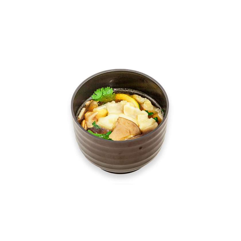 Бульйон з пельменями з креветкою (220г)