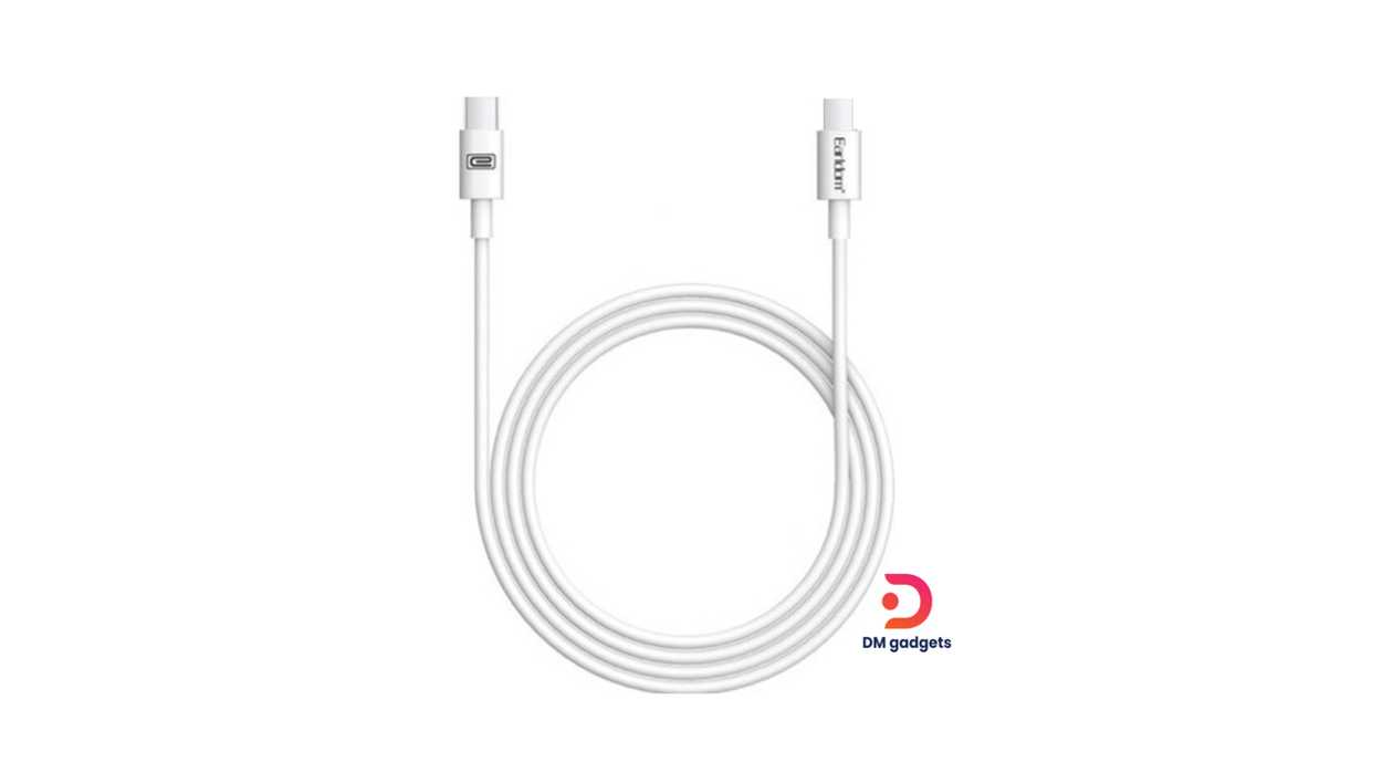 #625BB#Earldom® EC-165C 30W PD Usb-C To USB-C 1m -White