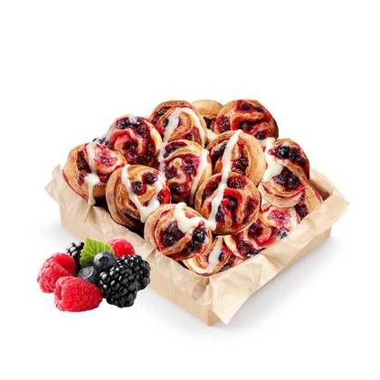 Forrest berries rolls 16pc