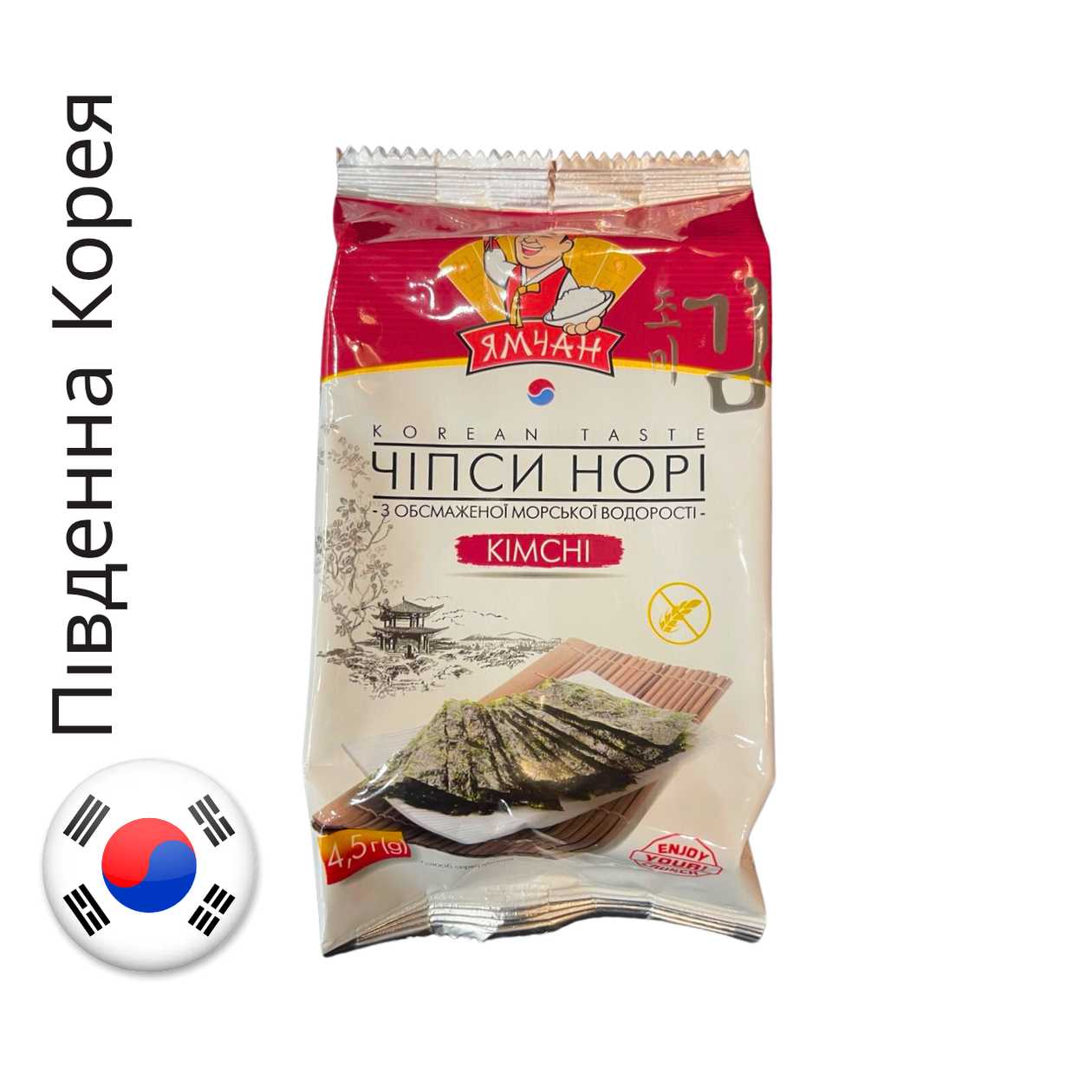 Чіпси Норі Kimchi (Південна Корея)