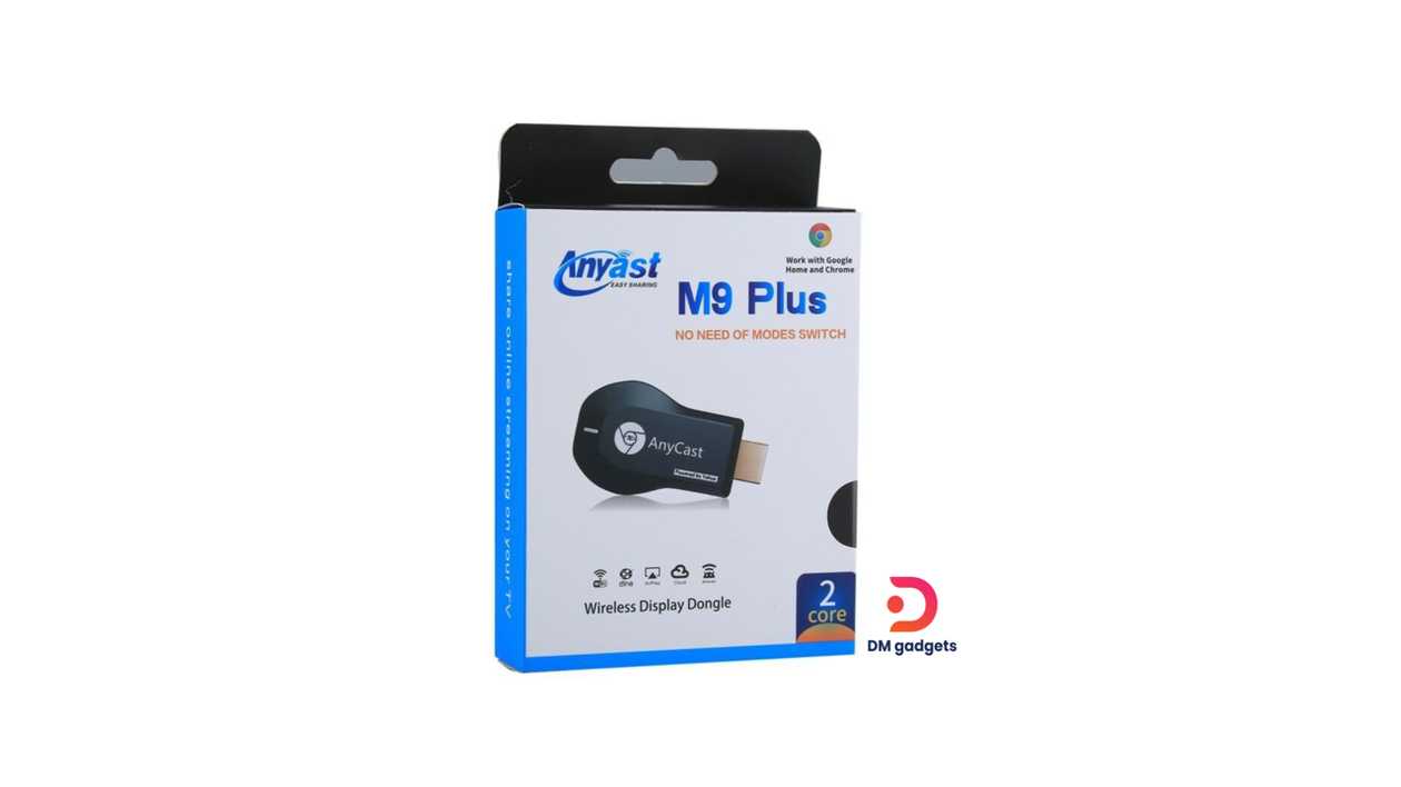 #532B#Anycast®M9 Plus 1080P Wireless WiFi Display TV Dongle Receiver HDMI-compatible TV Stick